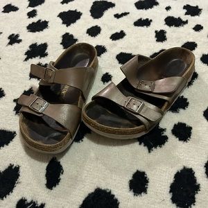 Birkenstock Sydney Brown Sandals-Size 37
